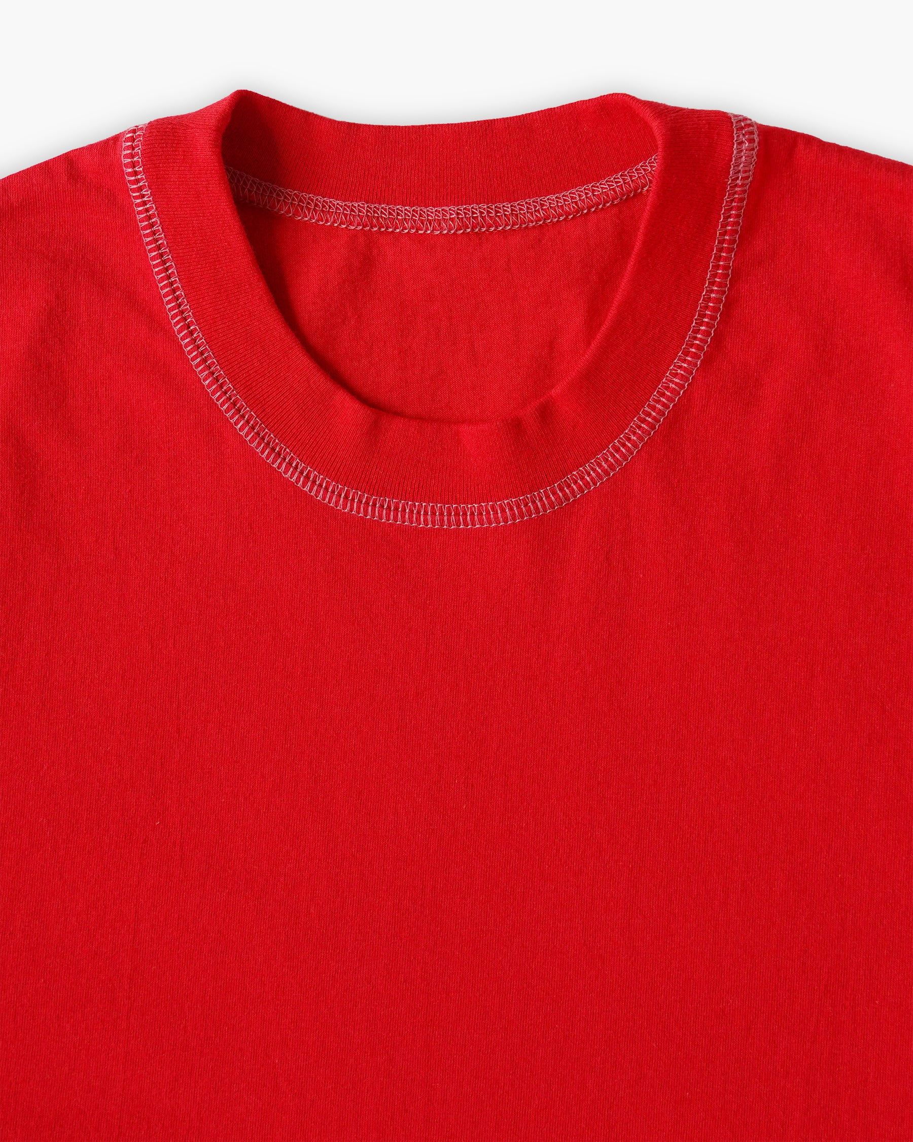 404 Stitched S/S Soft Tee - Red
