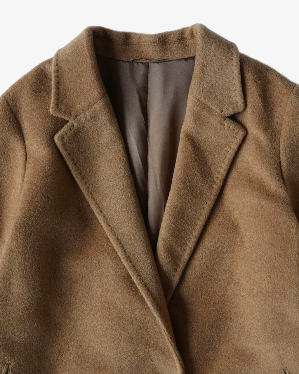 Wool Tailored Single Coat