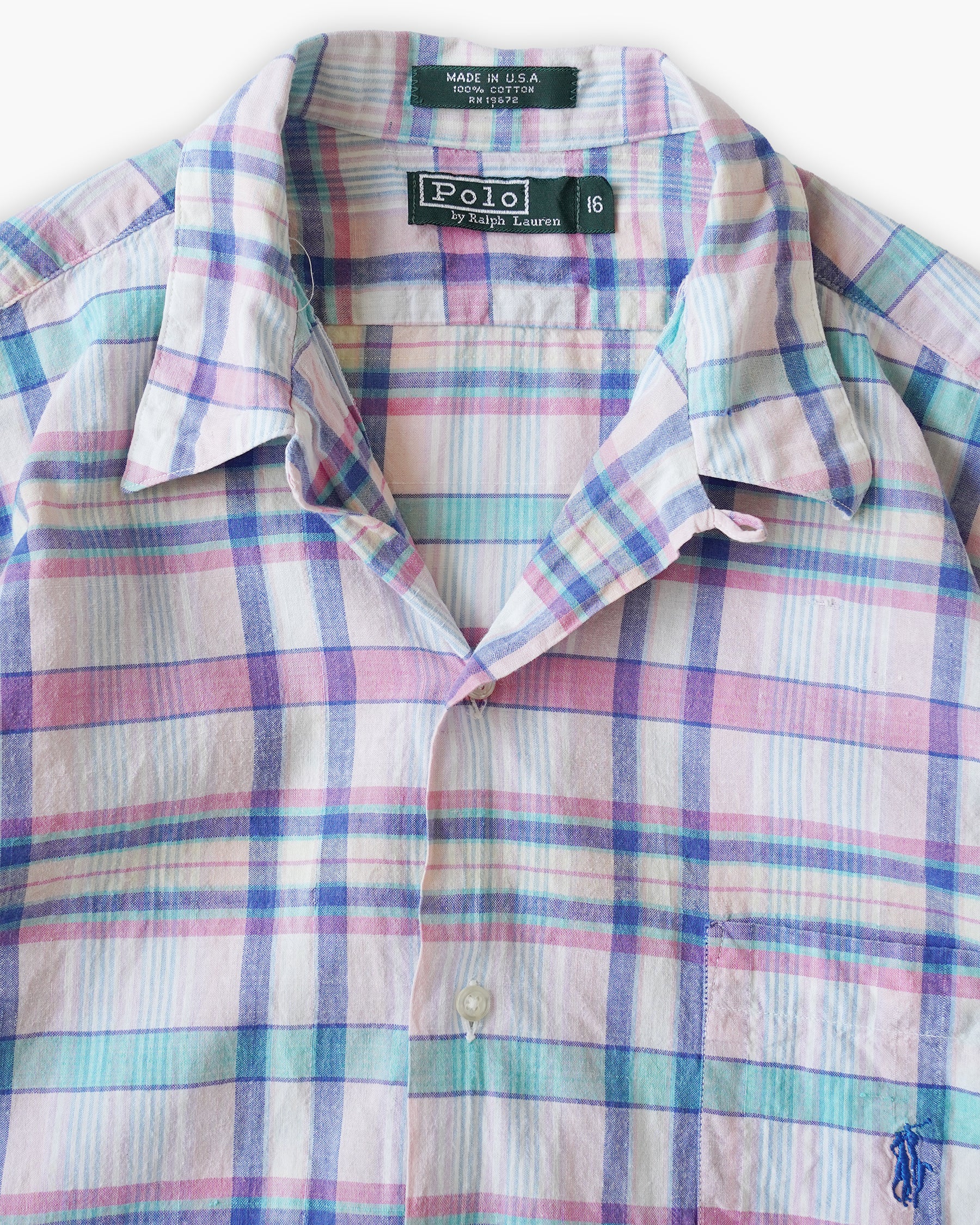 "Ralph Lauren" Madras Tight Shirts
