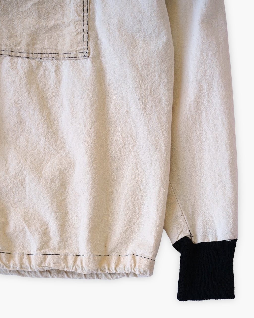 White Cotton Pullover
