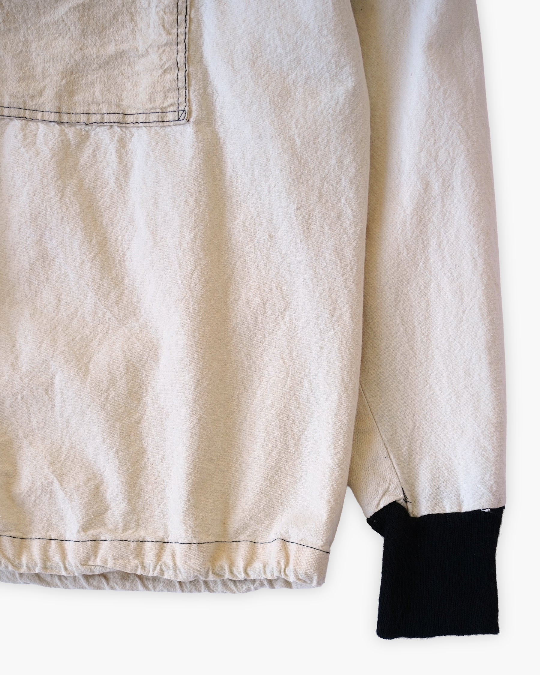 White Cotton Pullover