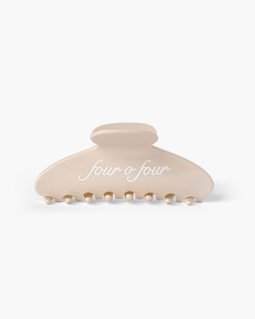 404 Hair Clip  - White