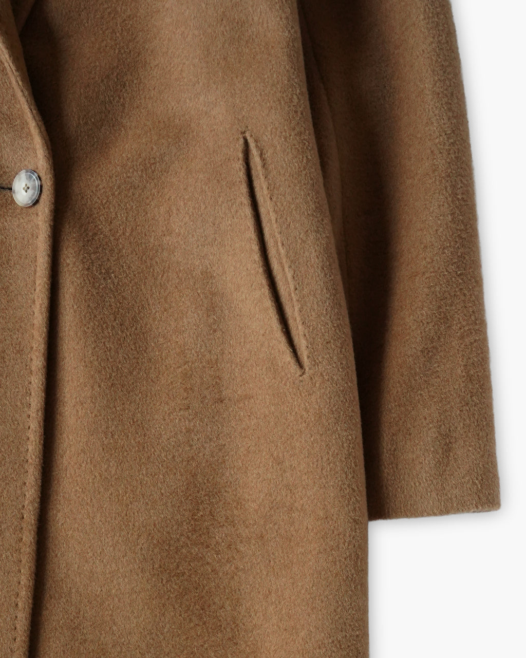 Wool Tailored Single Coat
