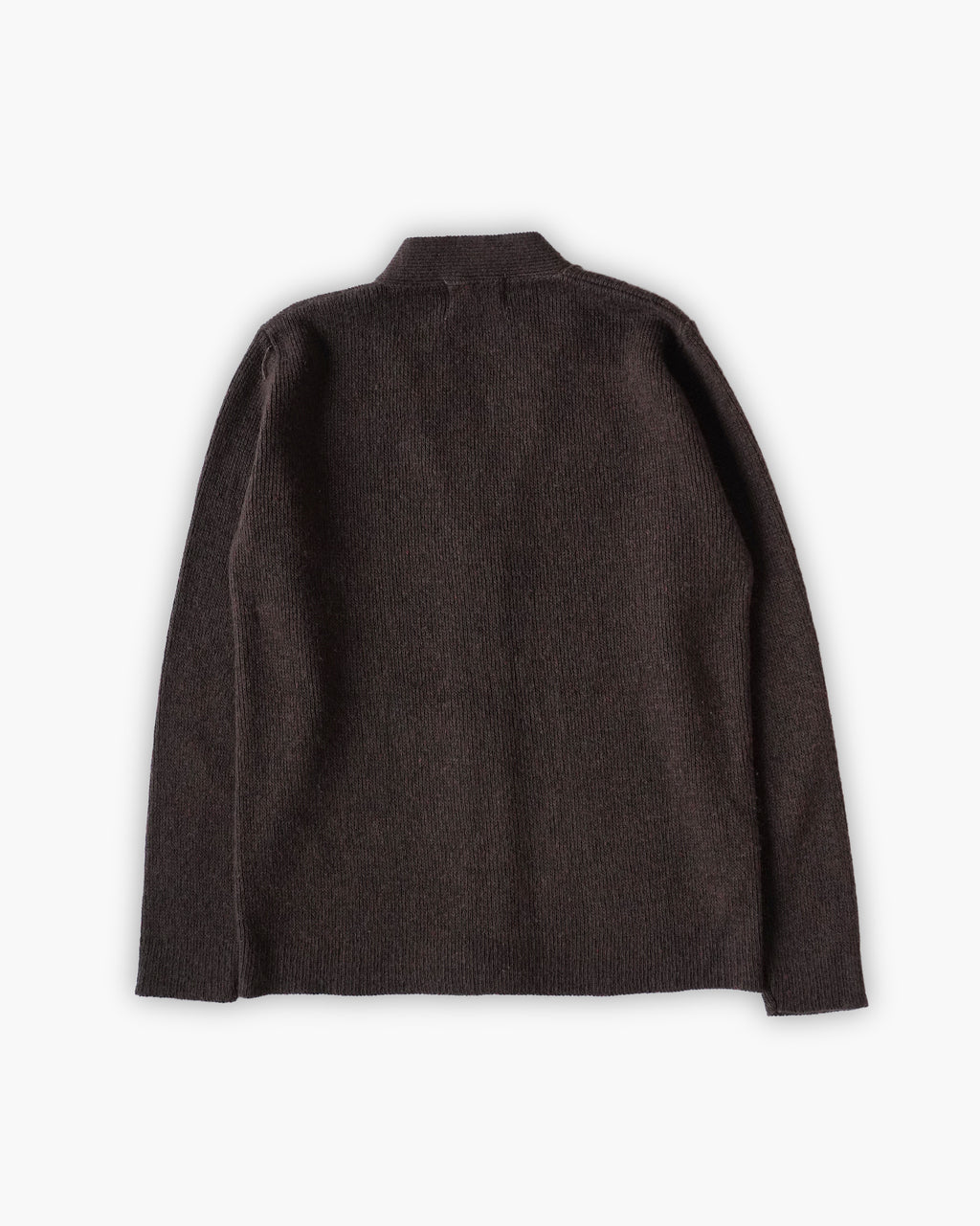 Classic Brown Knit Cardigan