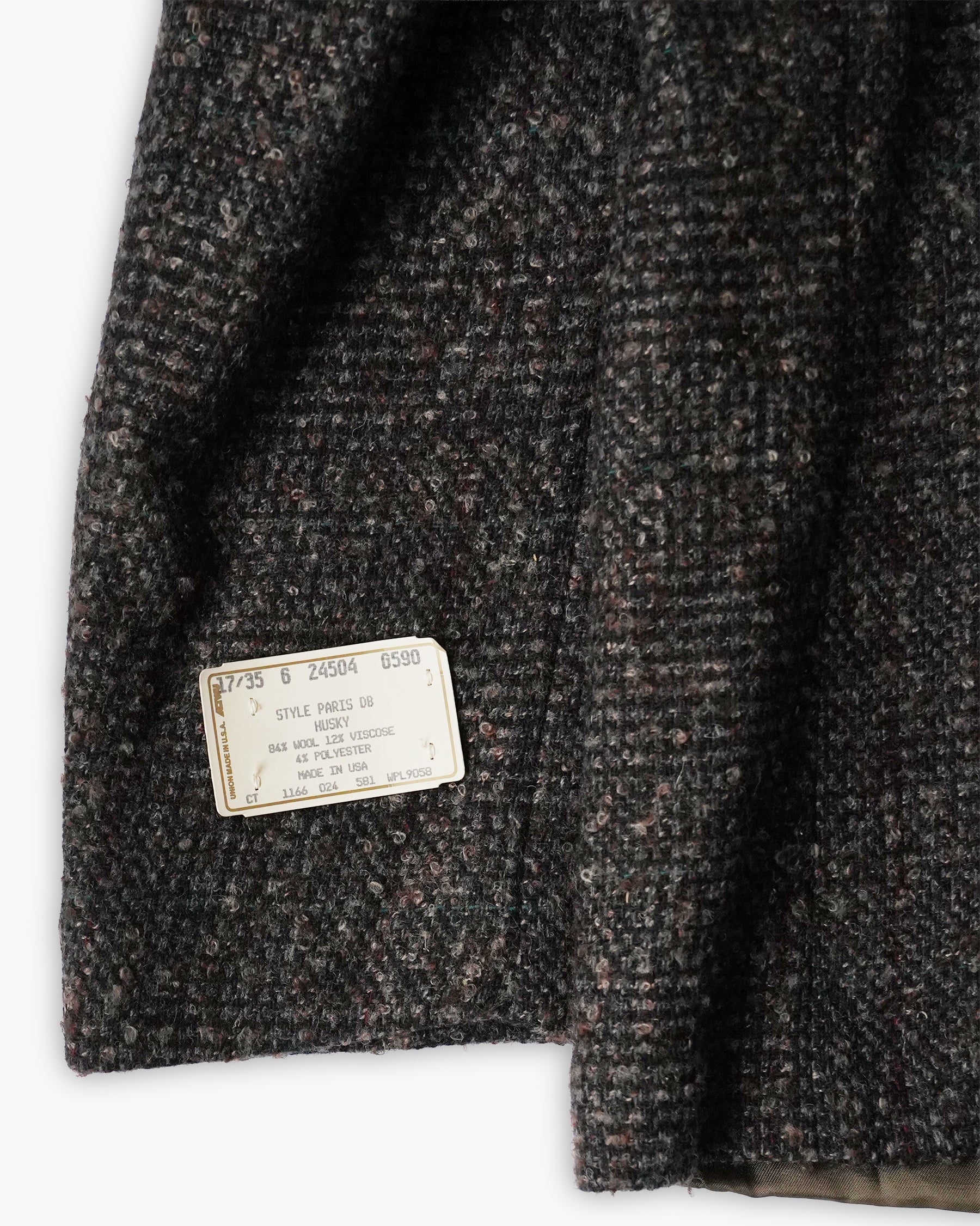 Heritage Tweed Double-Breasted Blazer