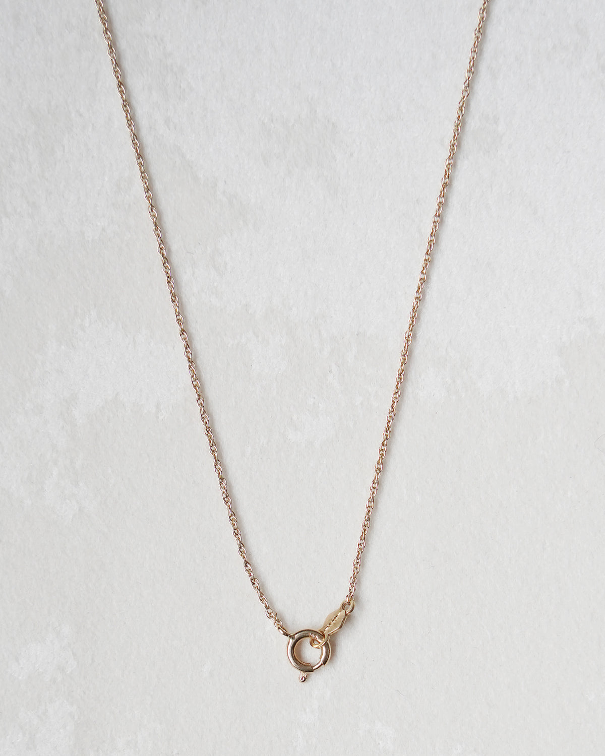 14K Gold Fine Twist Chain Necklace (GDN26033-1)