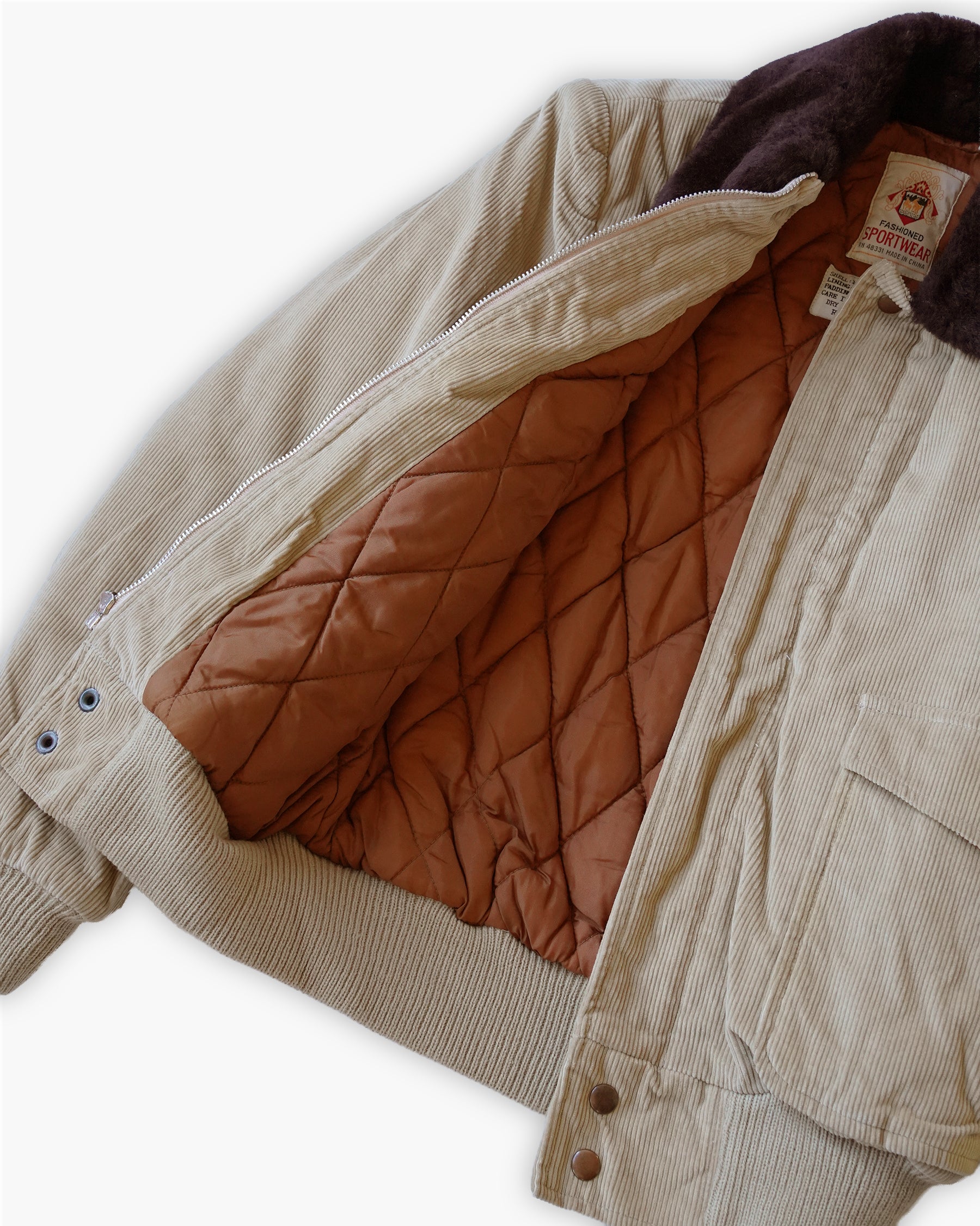 Cotton-corduroy Blouson Jacket