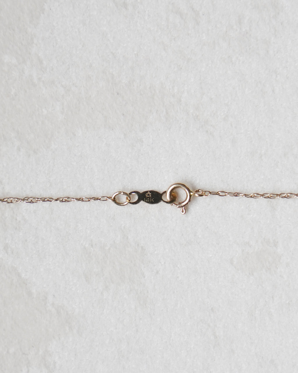 14K Gold Fine Twist Chain Necklace (GDN26033-2)