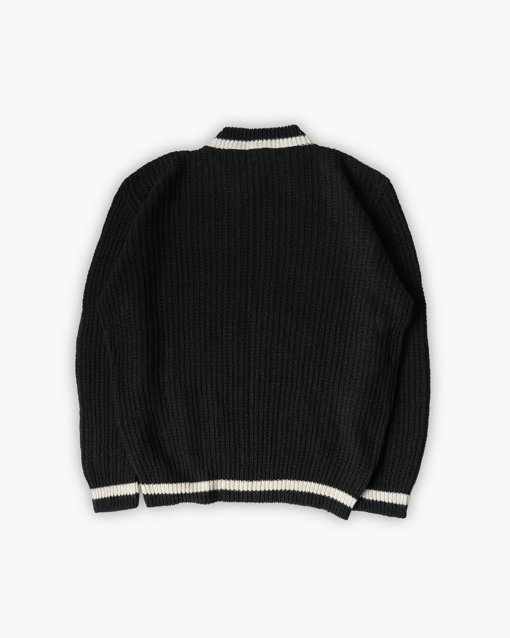 Black Plain School Uniform Sweater