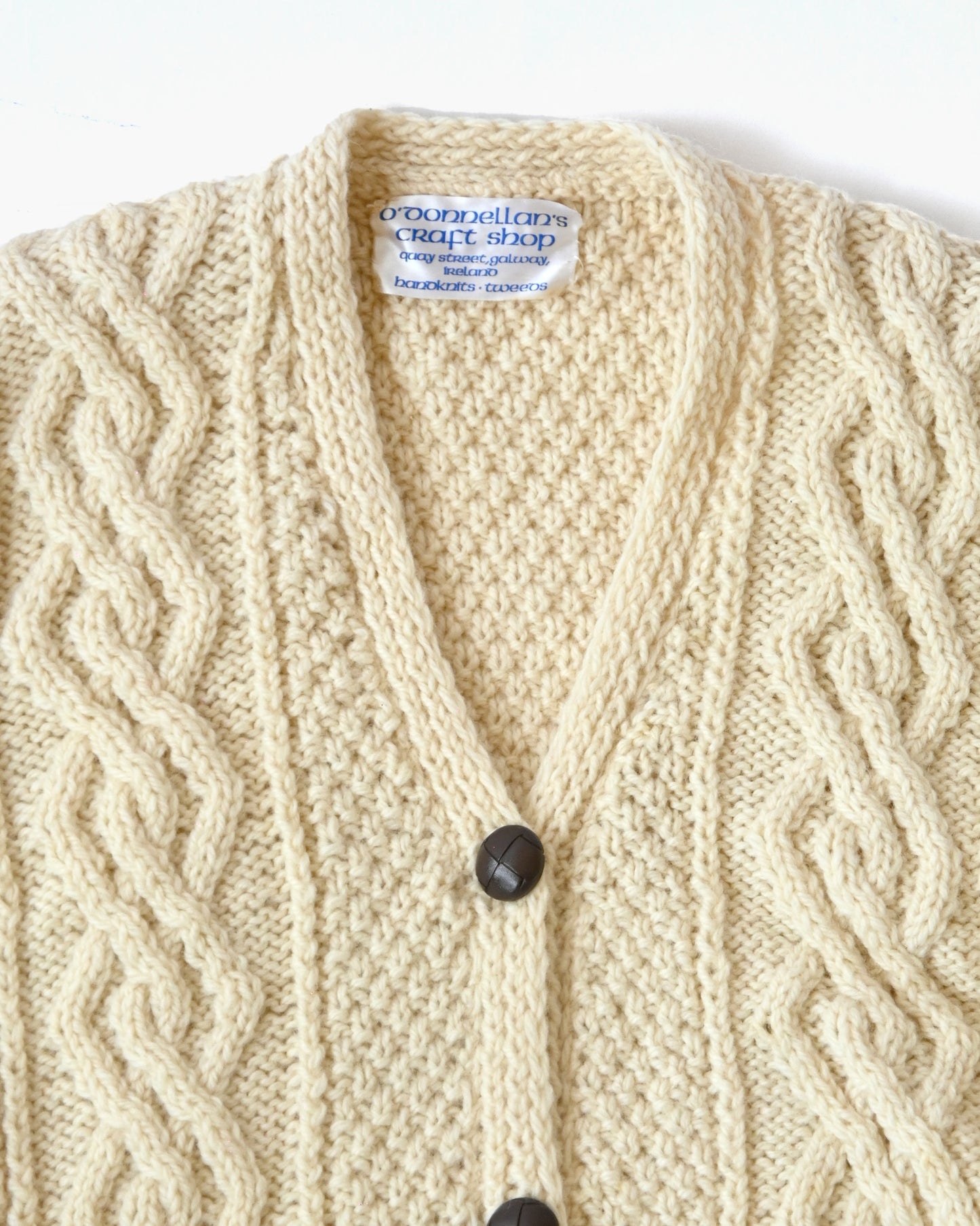 Wool Cable Knit Vest