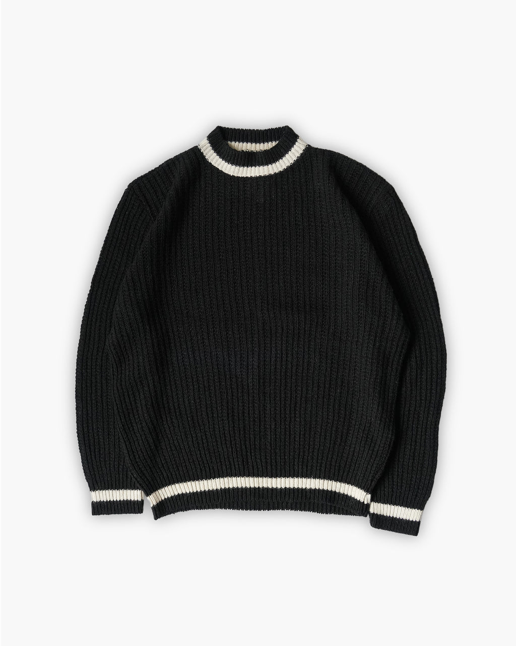 Black Plain School Uniform Sweater