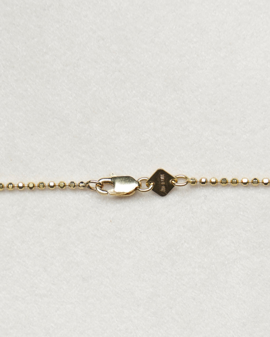 14K Gold Ball Chain Necklace (GDN26035-1)