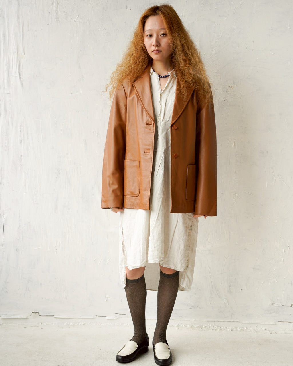 Leather Tailored Jacket