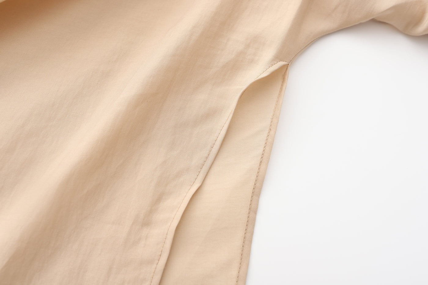 "RUOHAN" LIGHT CAMEL CIELO TOP