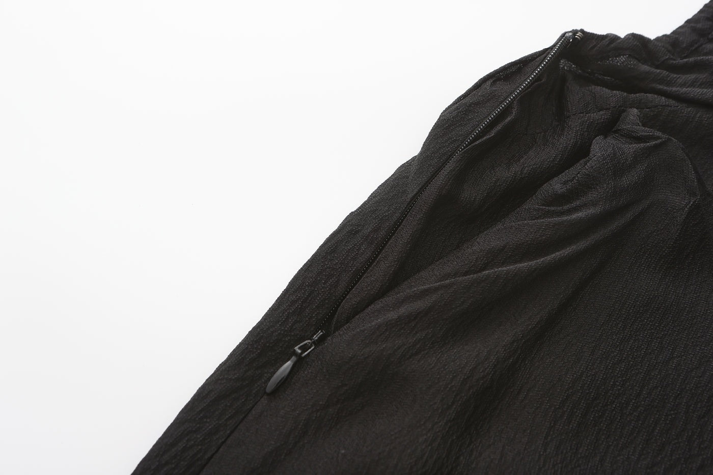 "RUOHAN" JET BLACK LENA DRESS