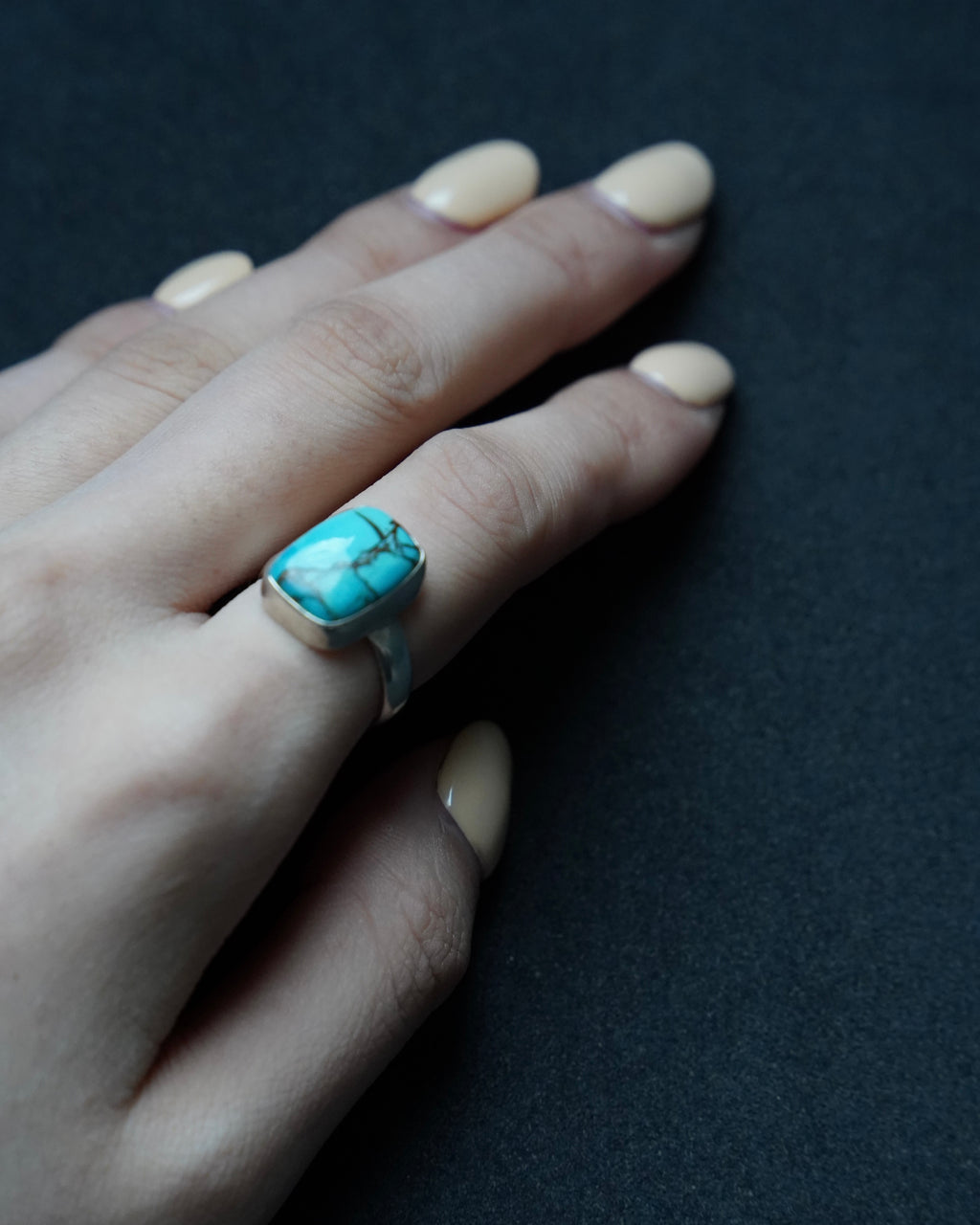 Minimal Turquoise Ring (SVR25031)
