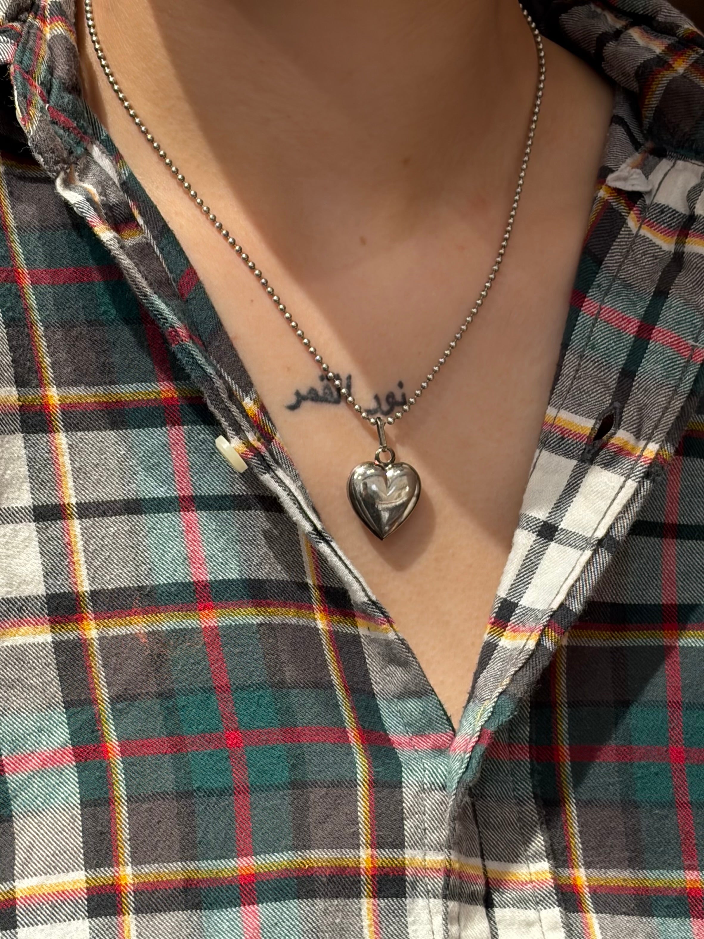 Silver Heart Charm (SVN2501)