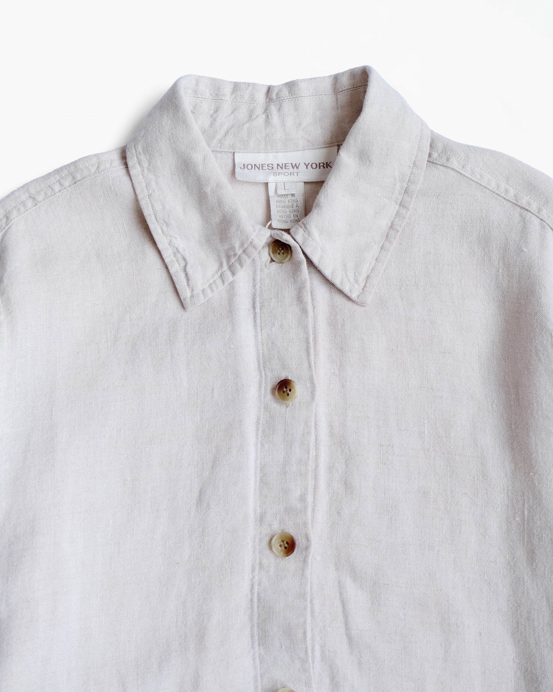 100% Linen Shirt Jacket