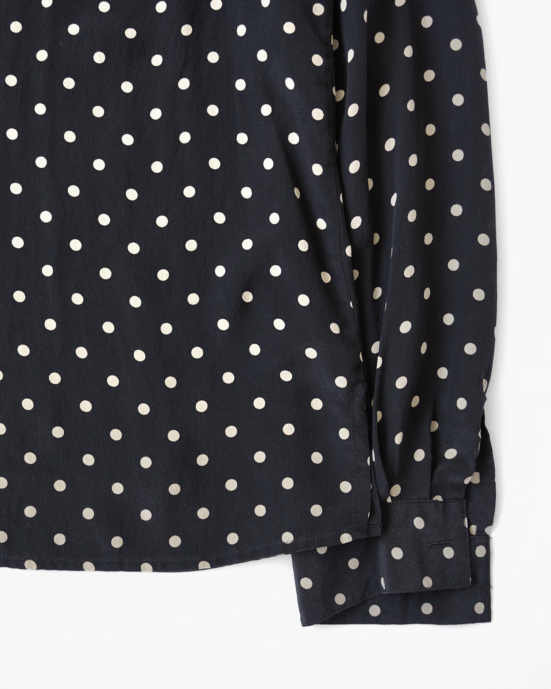 100% Silk Polka Dot Shirt