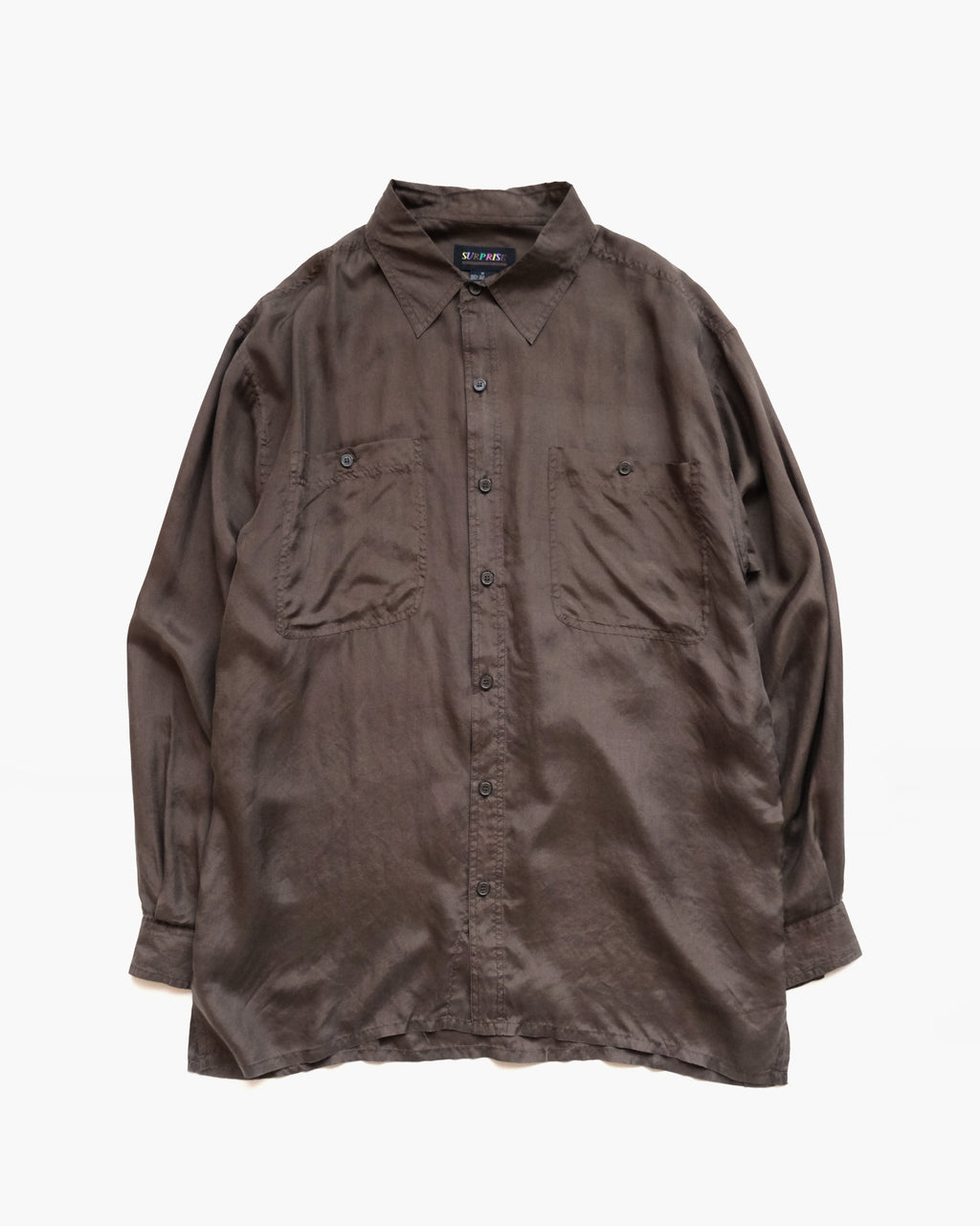 N.O.S  100% Silk Shirts - Brown