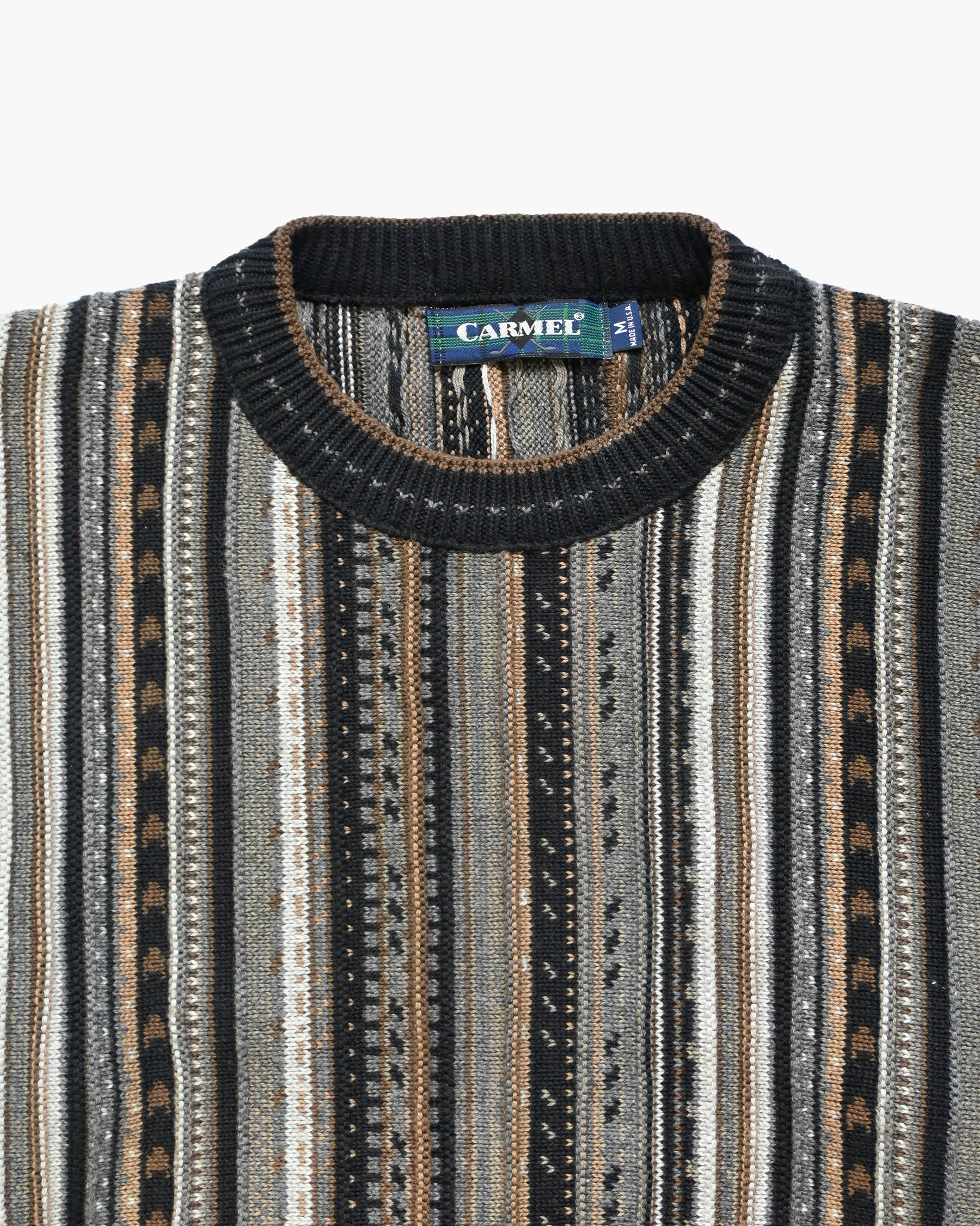 1980's 3D Knit Sweater