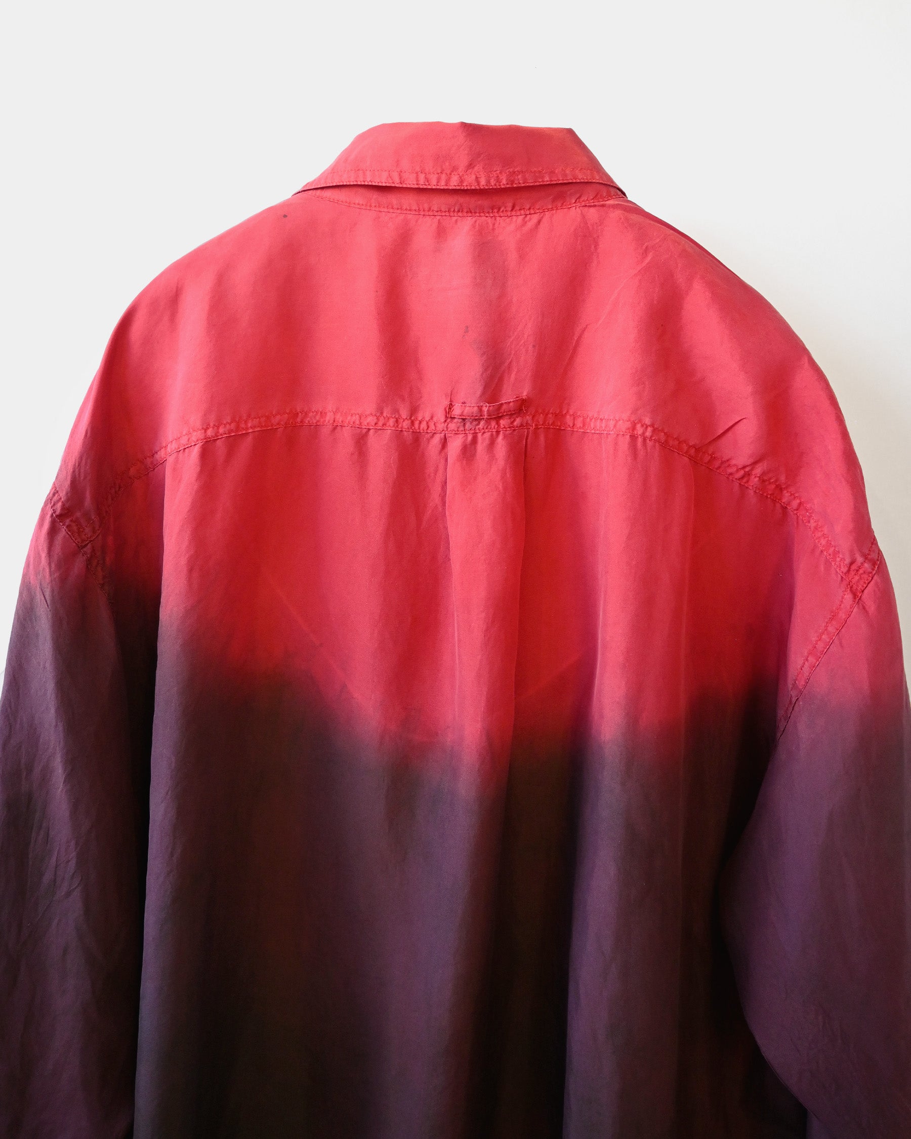 404irregular - Over-dyed Silk Shirt