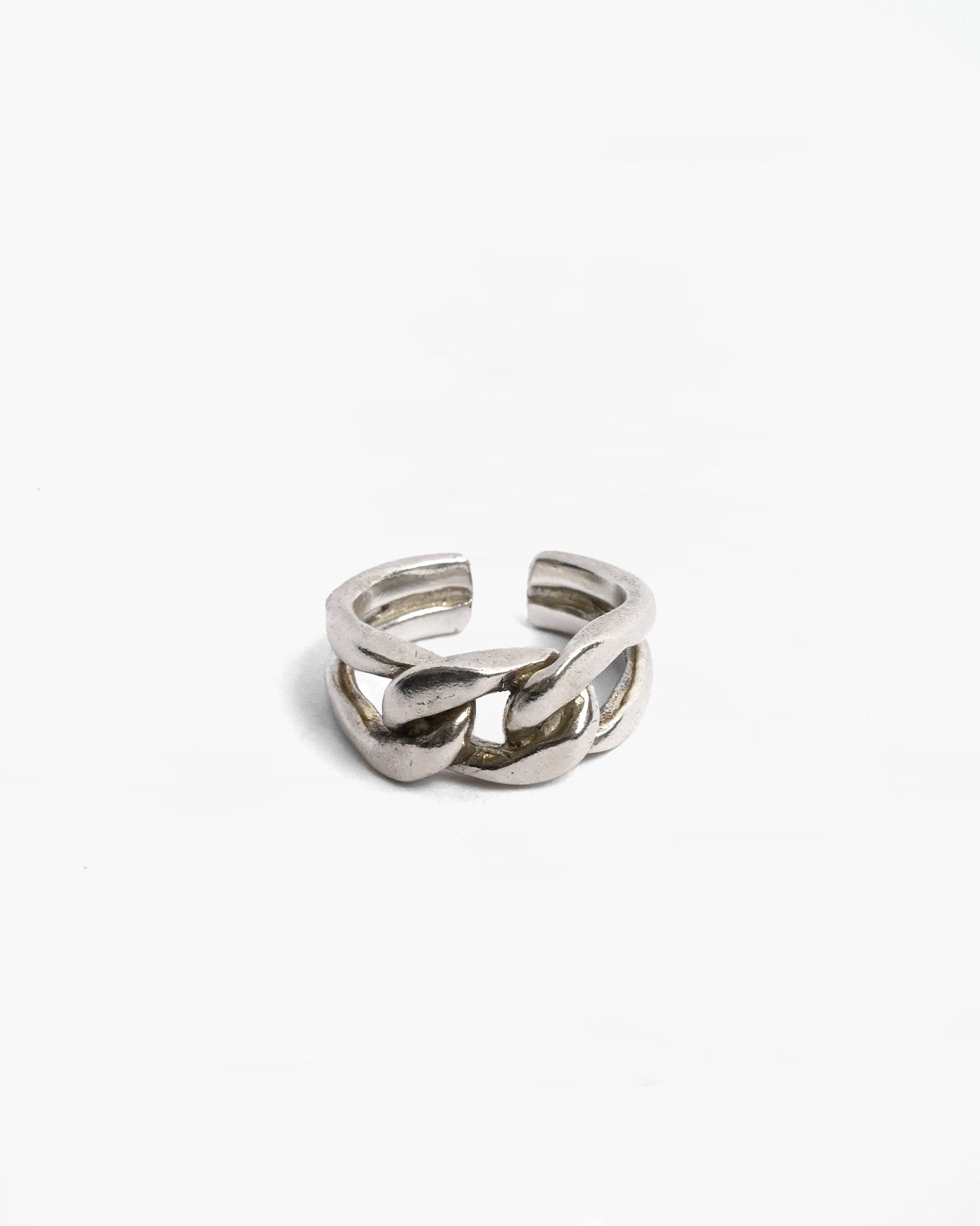 Chunky Chain Link Band Ring - 9号