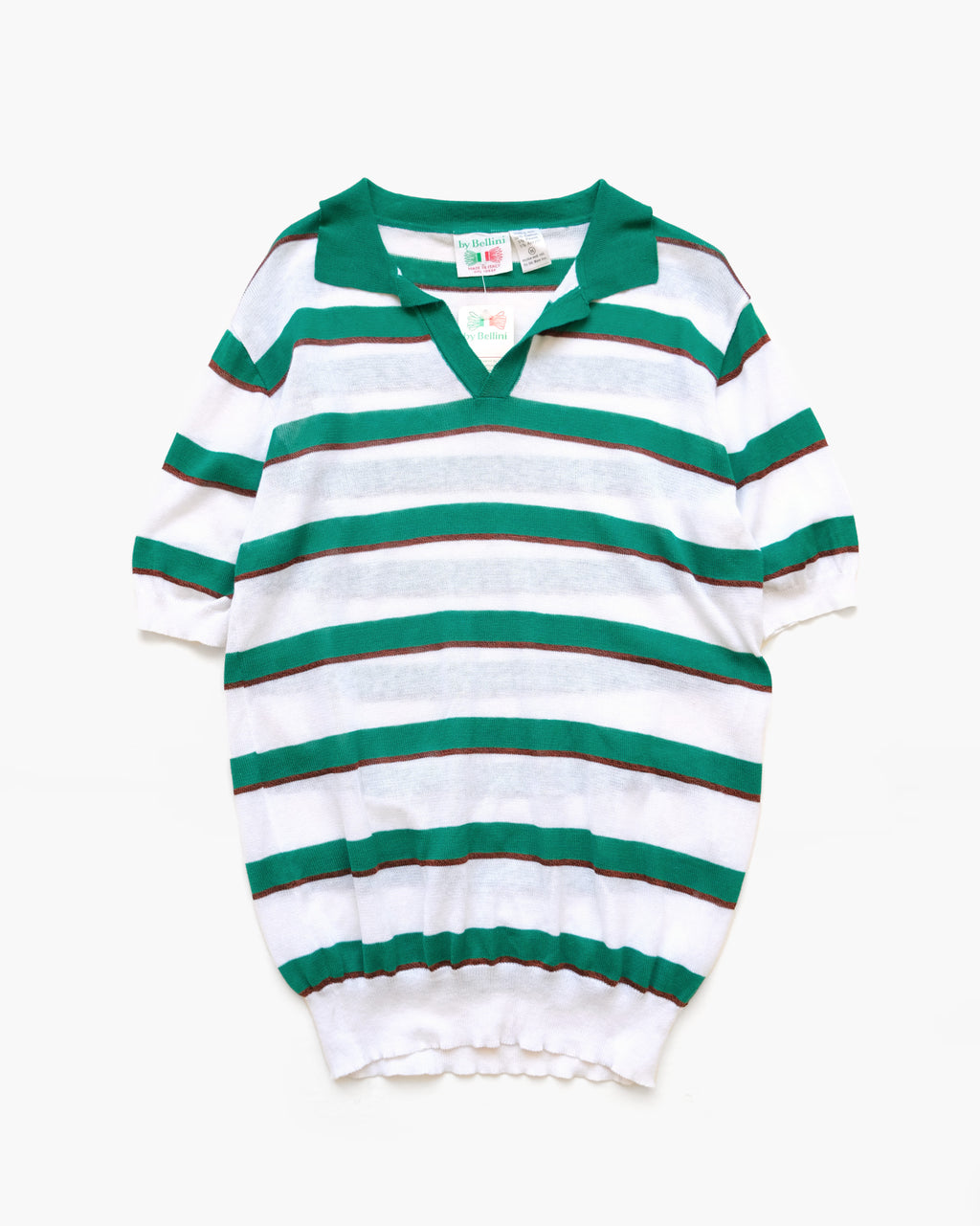 Design Acrylic Knit Polo Made in Italy