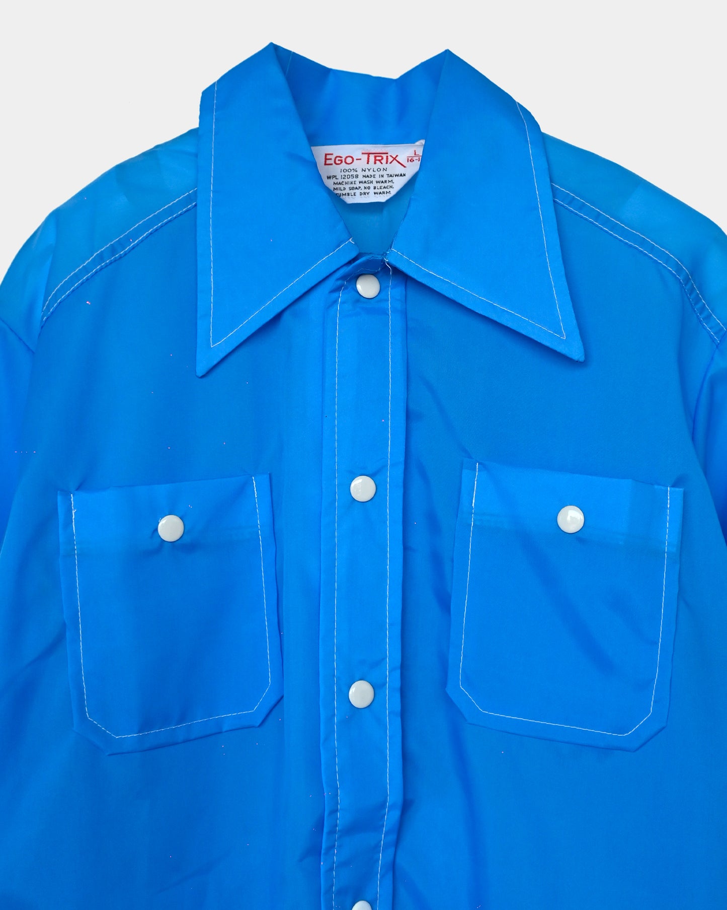 Nylon L/S Shirt - Blue