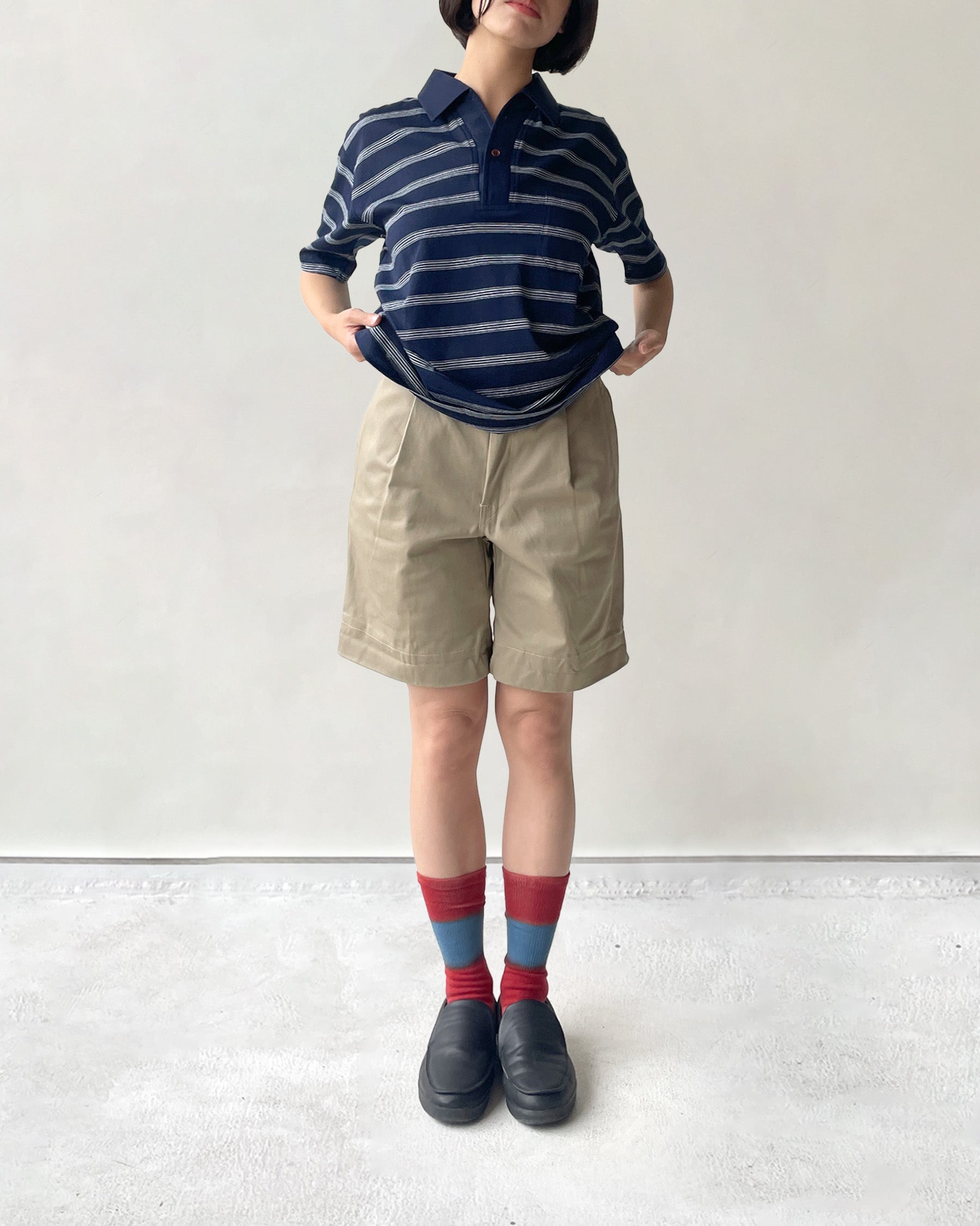 Tuck Front Shorts Mede In USA