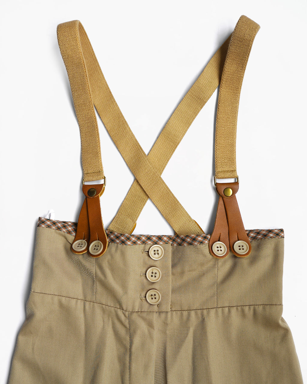 1980's Suspender Pants & Vest Set