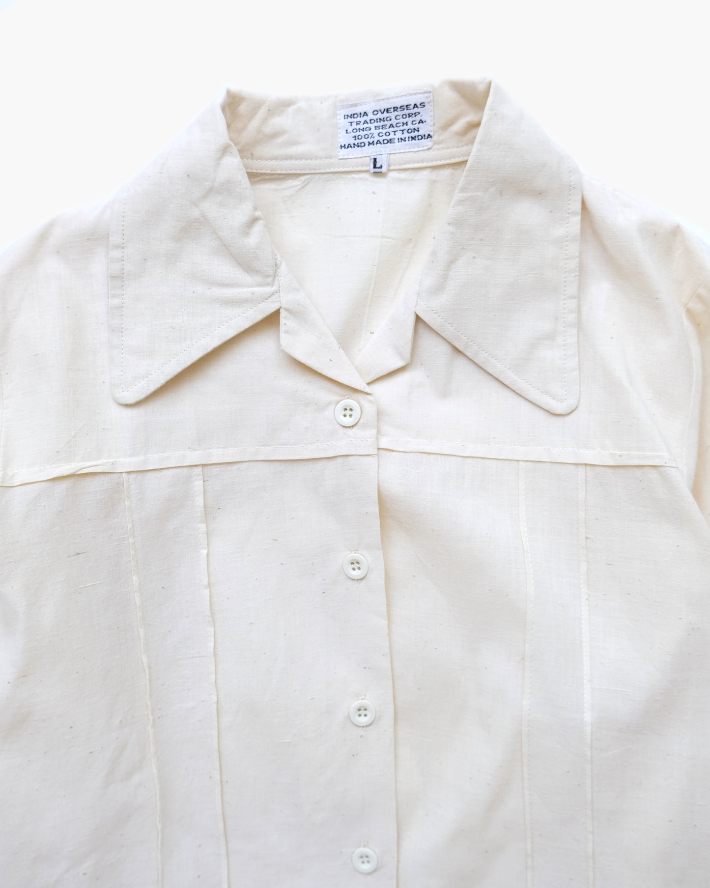 Hand-Made Cotton L/S Shirt - India