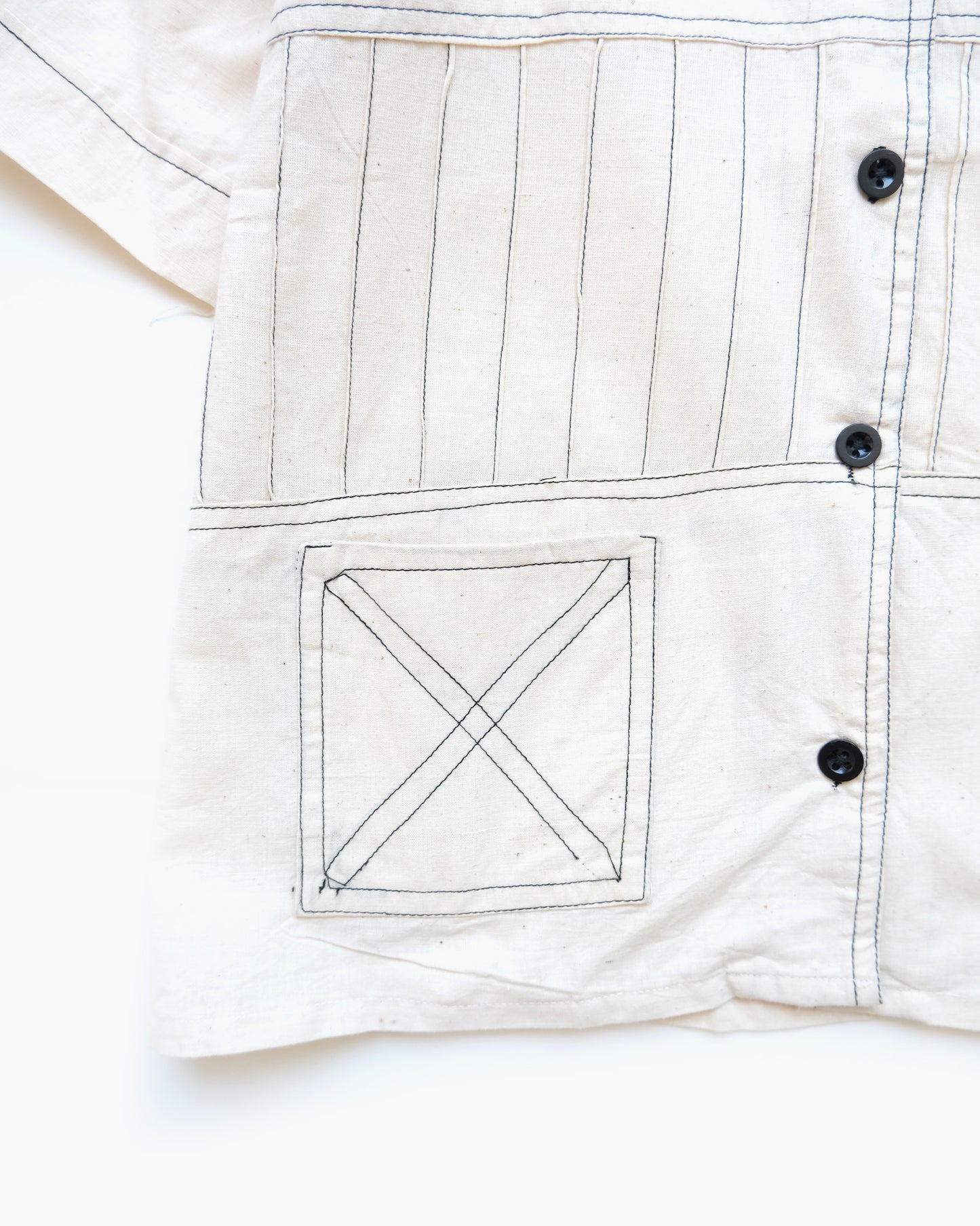 Hand-Made Cotton S/S Shirt