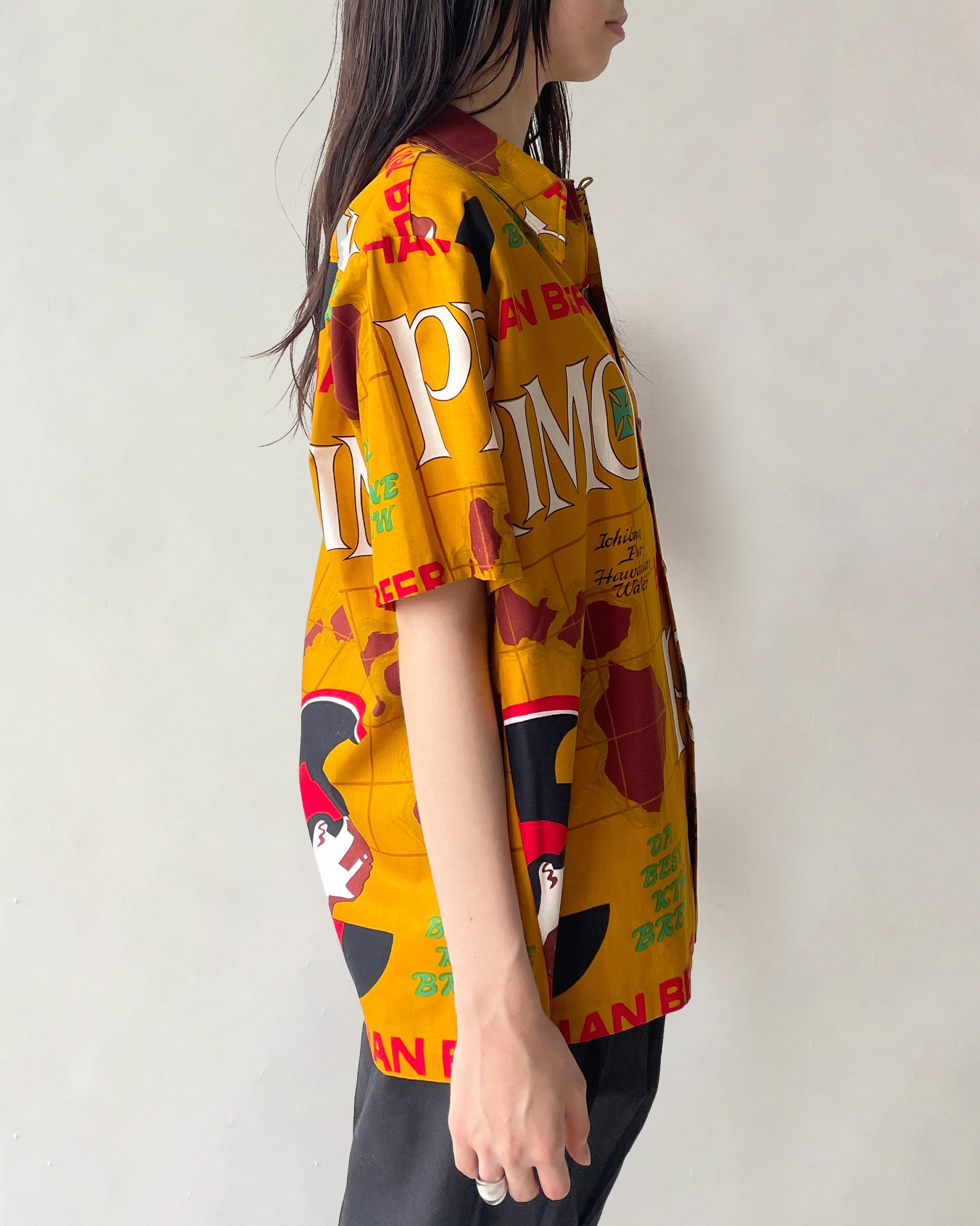 70's Patterned Cotton S/S Shirts