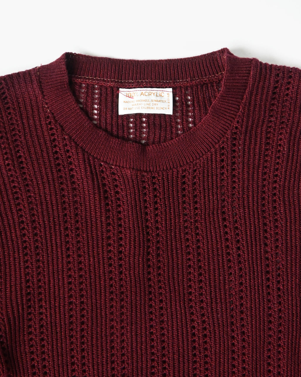 1970's Acrylic Kni Top