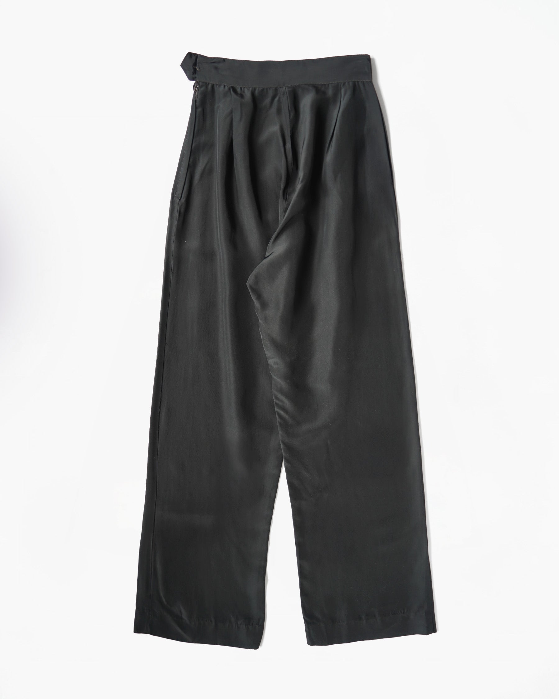 1970's High-Waisted Structured Trousers