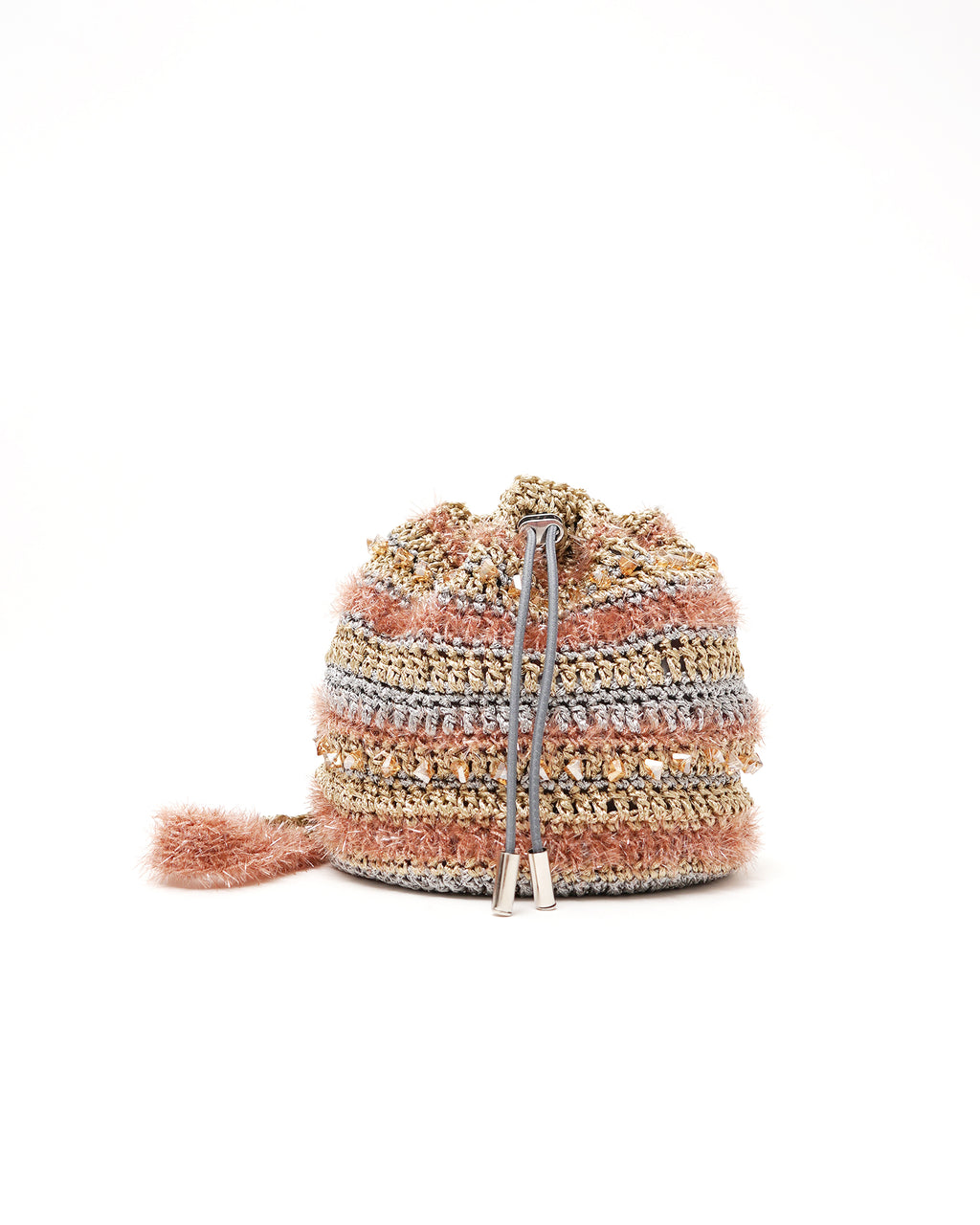 [CMM] Hand Crochet Bag w/Bijou #10