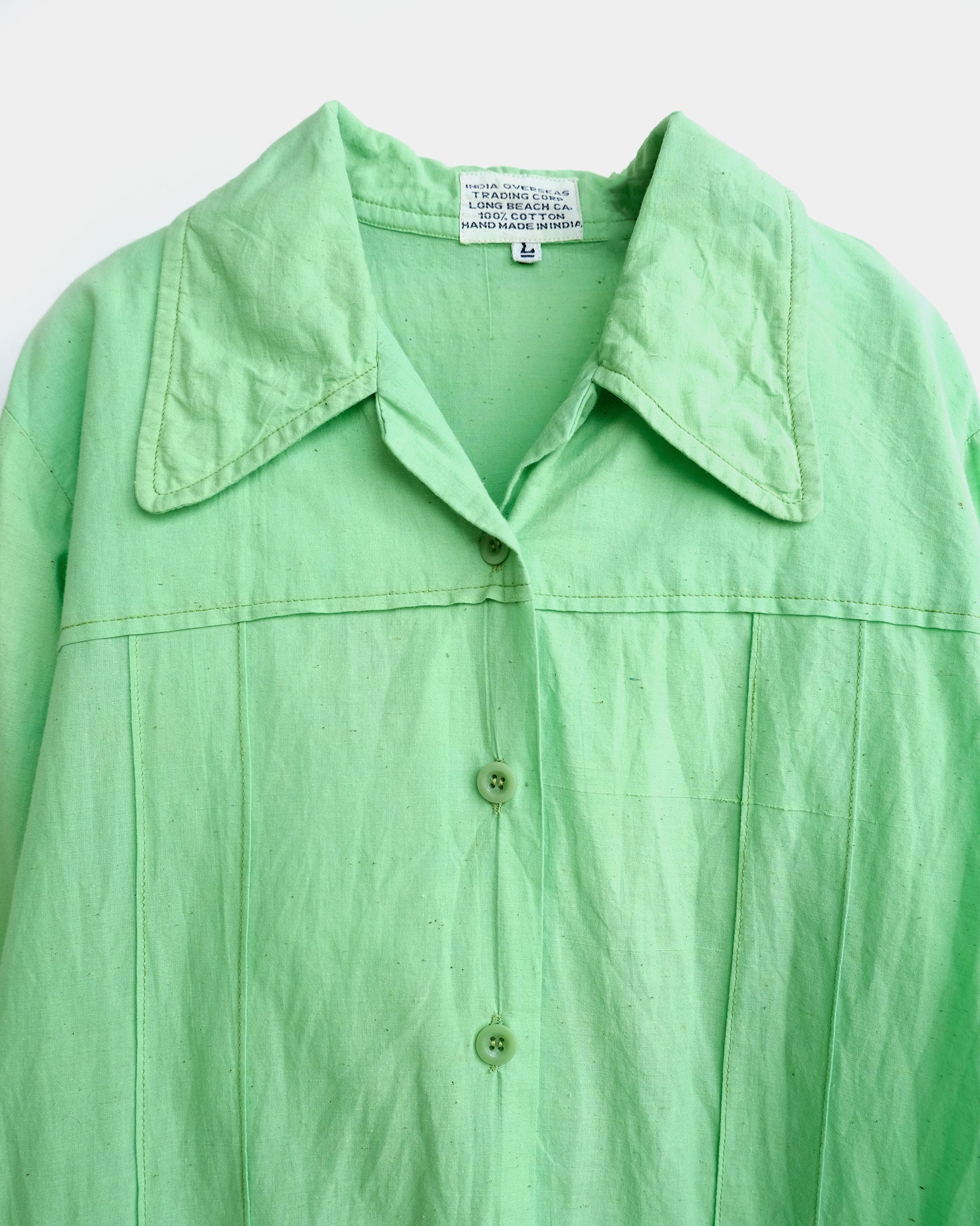 Indian Cotton Shirt Jacket