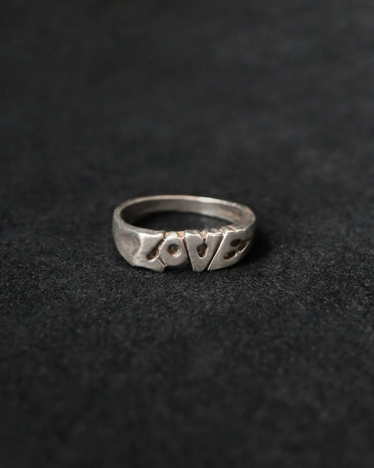 Silver Ring "LOVE" - 6号