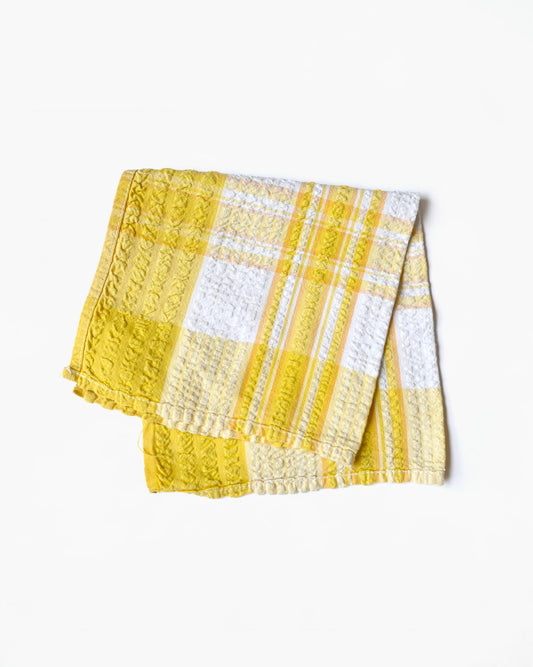 Plaid Waffle Texture Kitchen Towel