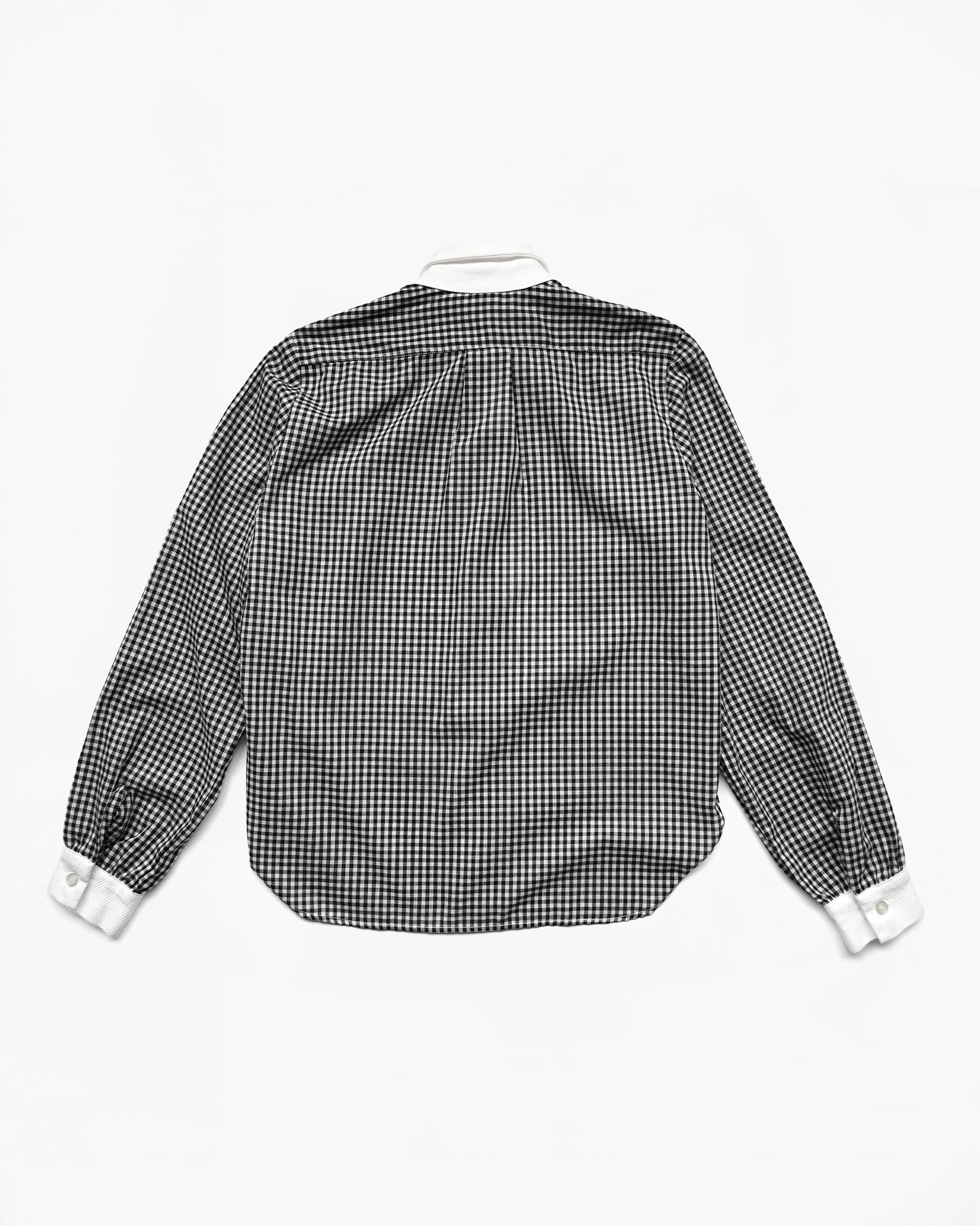 Black & White Gingham Check Shirt