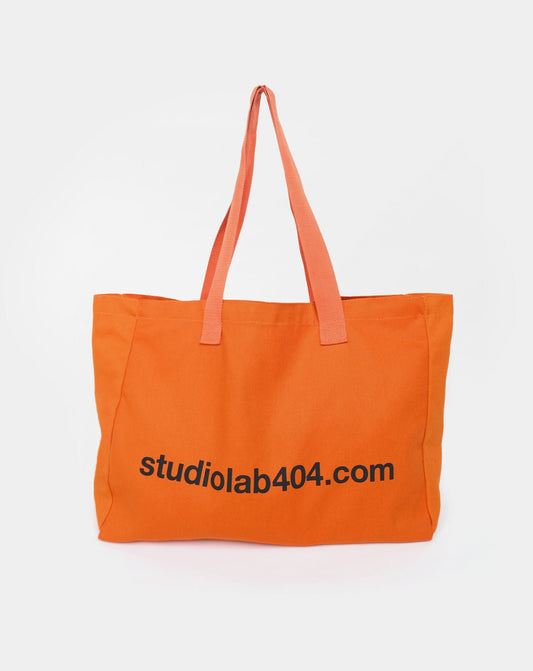 404 Canvas Tote Bag - Orange