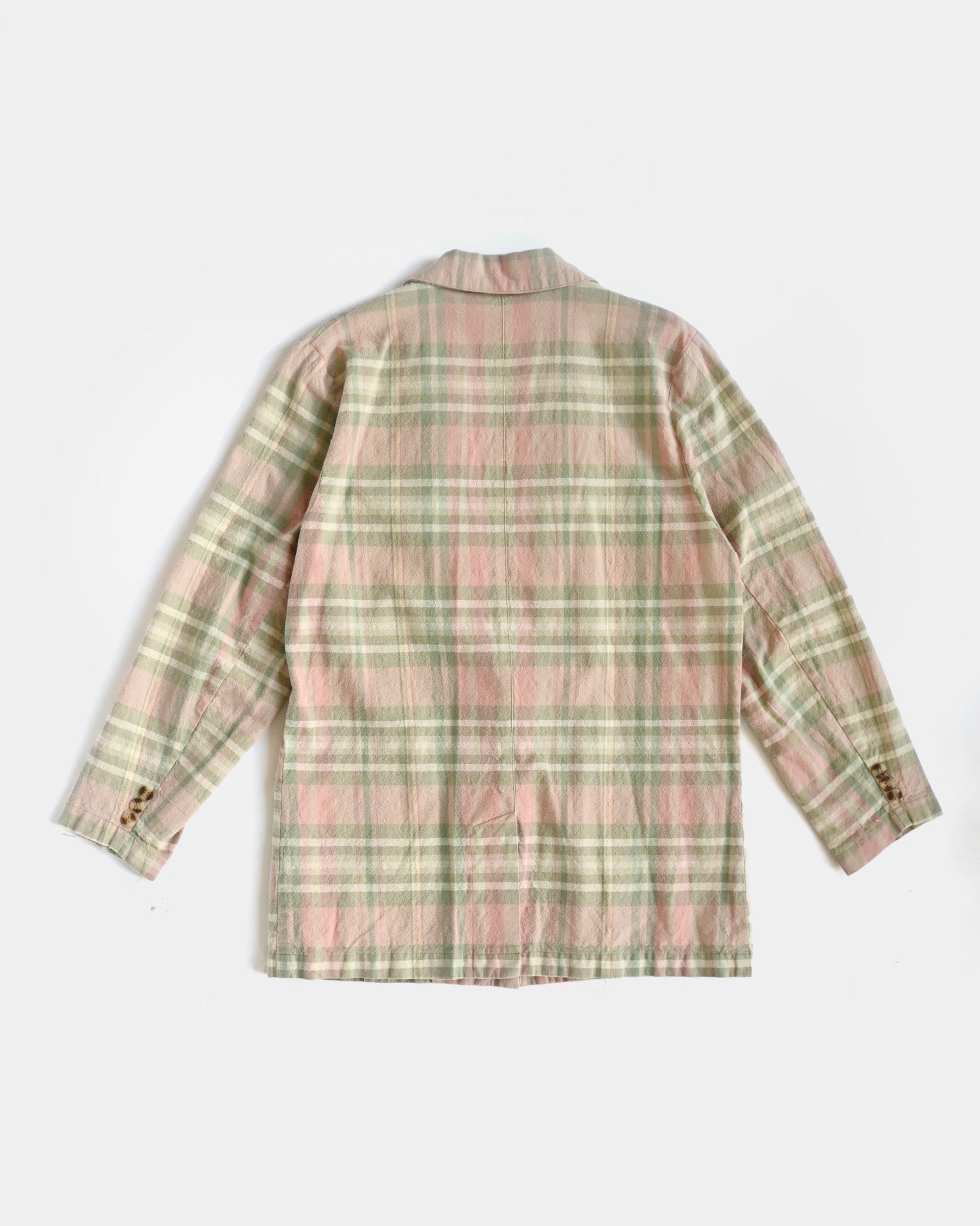 Cotton Plaid Jacket