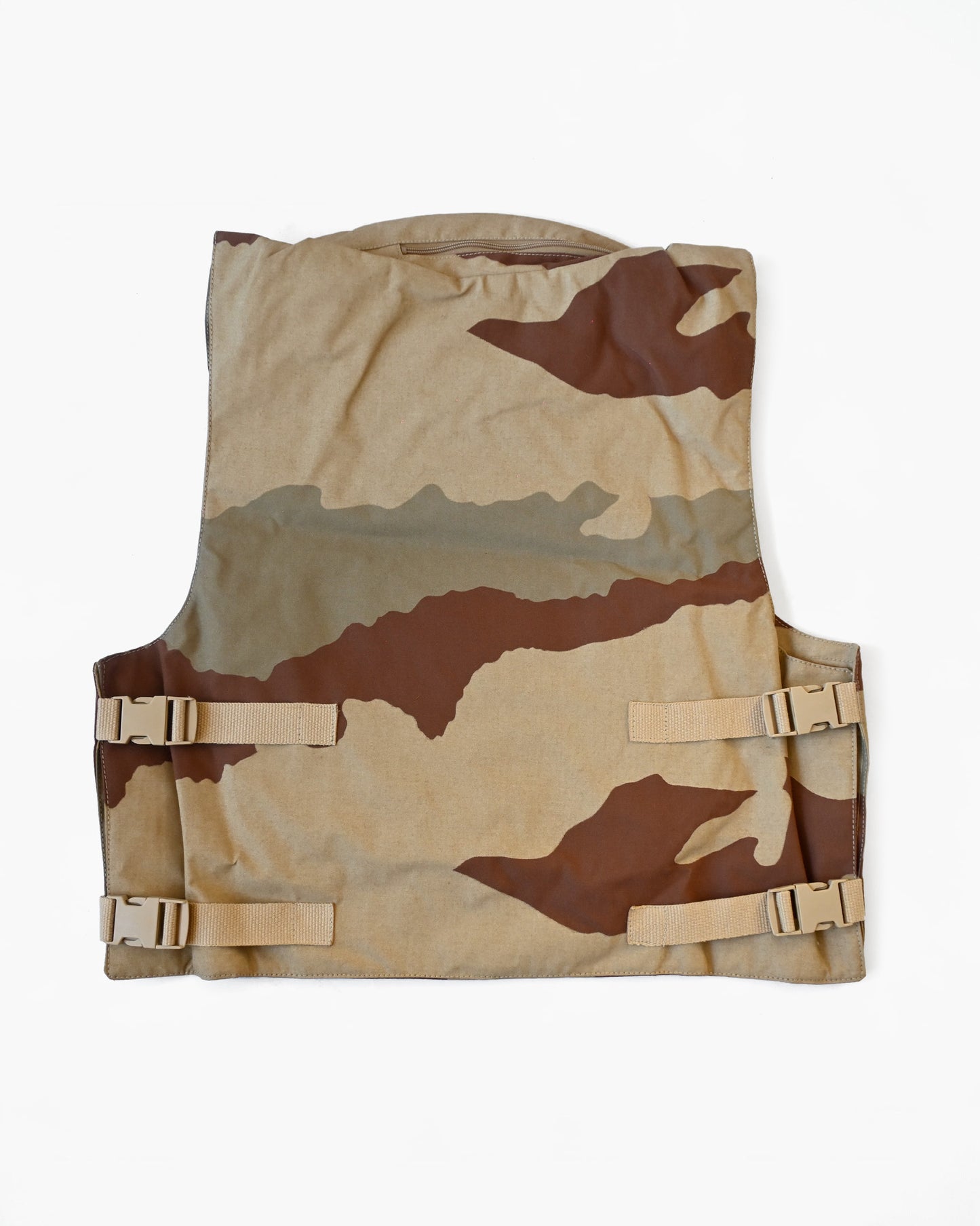 French Camo Vest - Beige