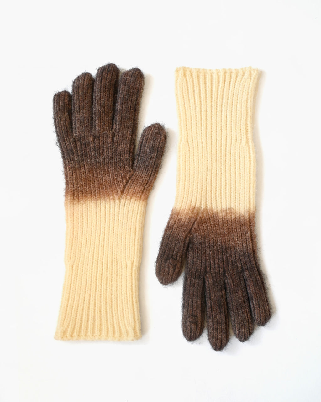 [404irregular] Gradation Groves - Ivory x Brown