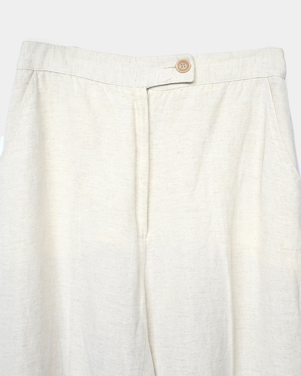 100% Linen Pants Made In Italy