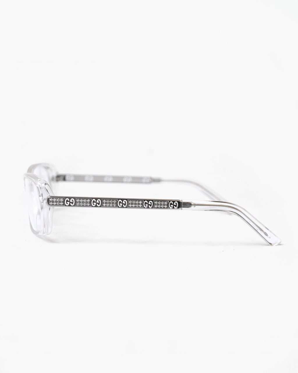 90's GUCCI Clear Sunglasses