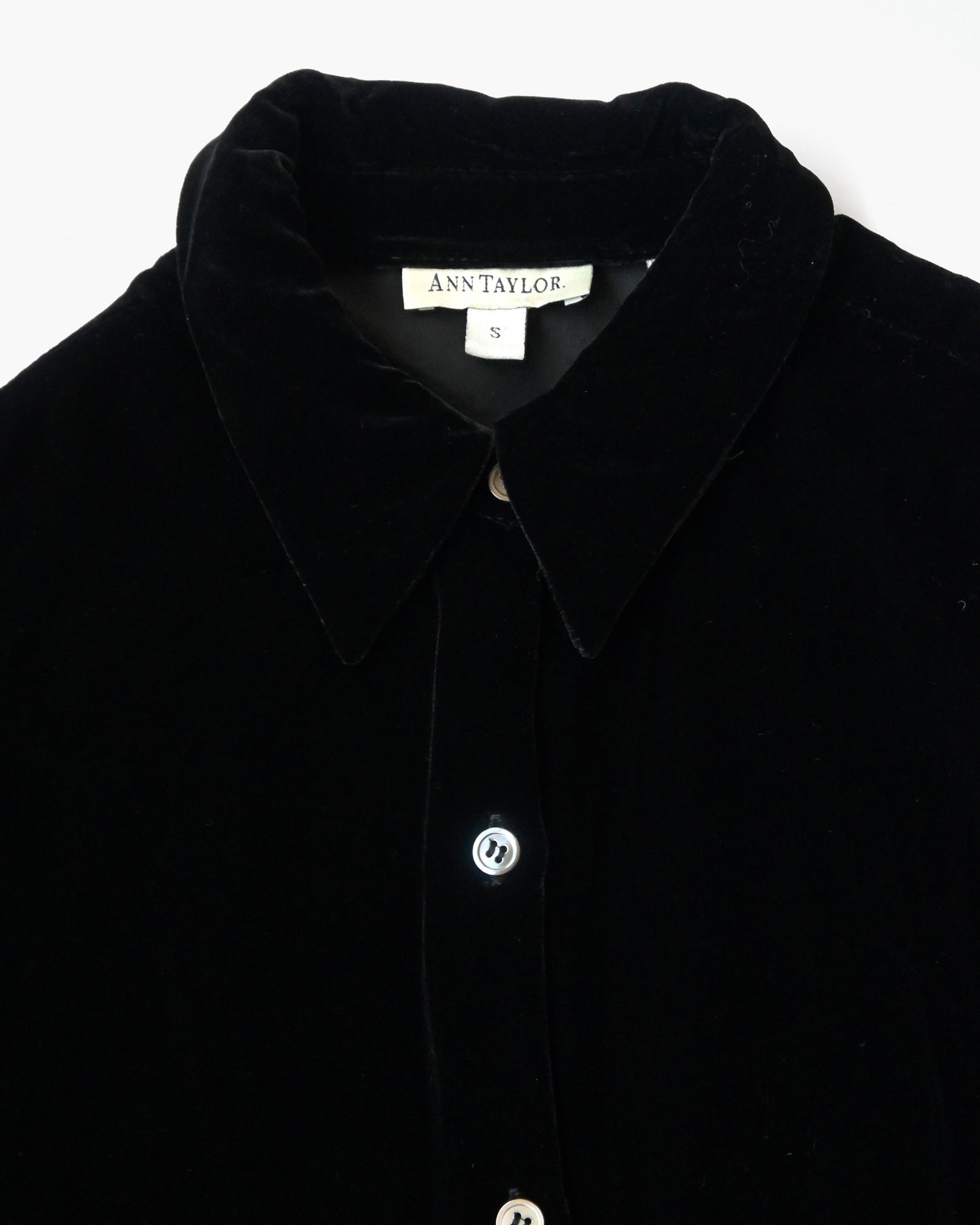 Velour Shirt - Black