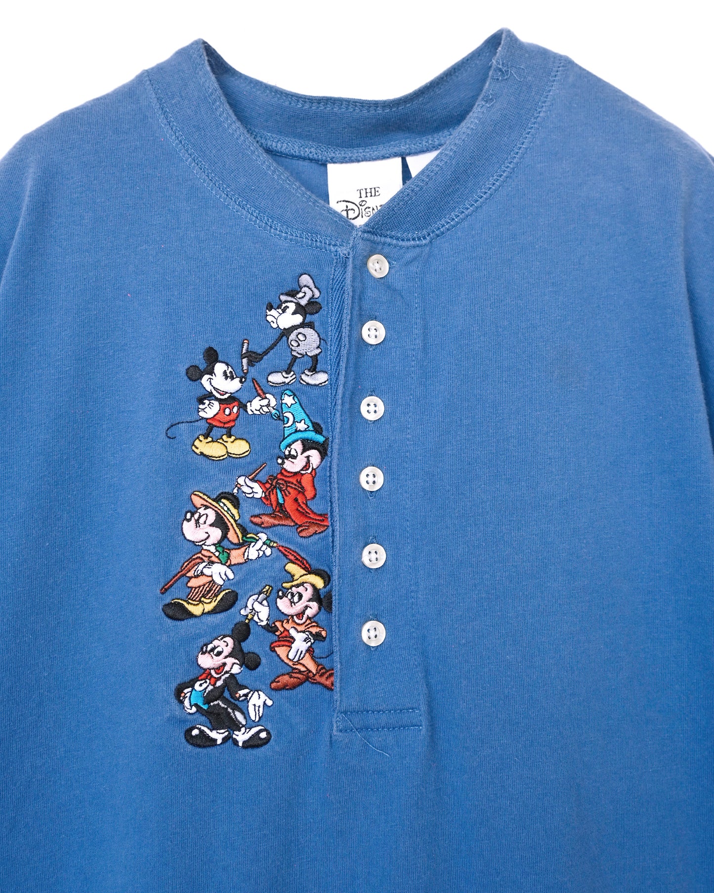 90's Henry Neck Tee - Mickey