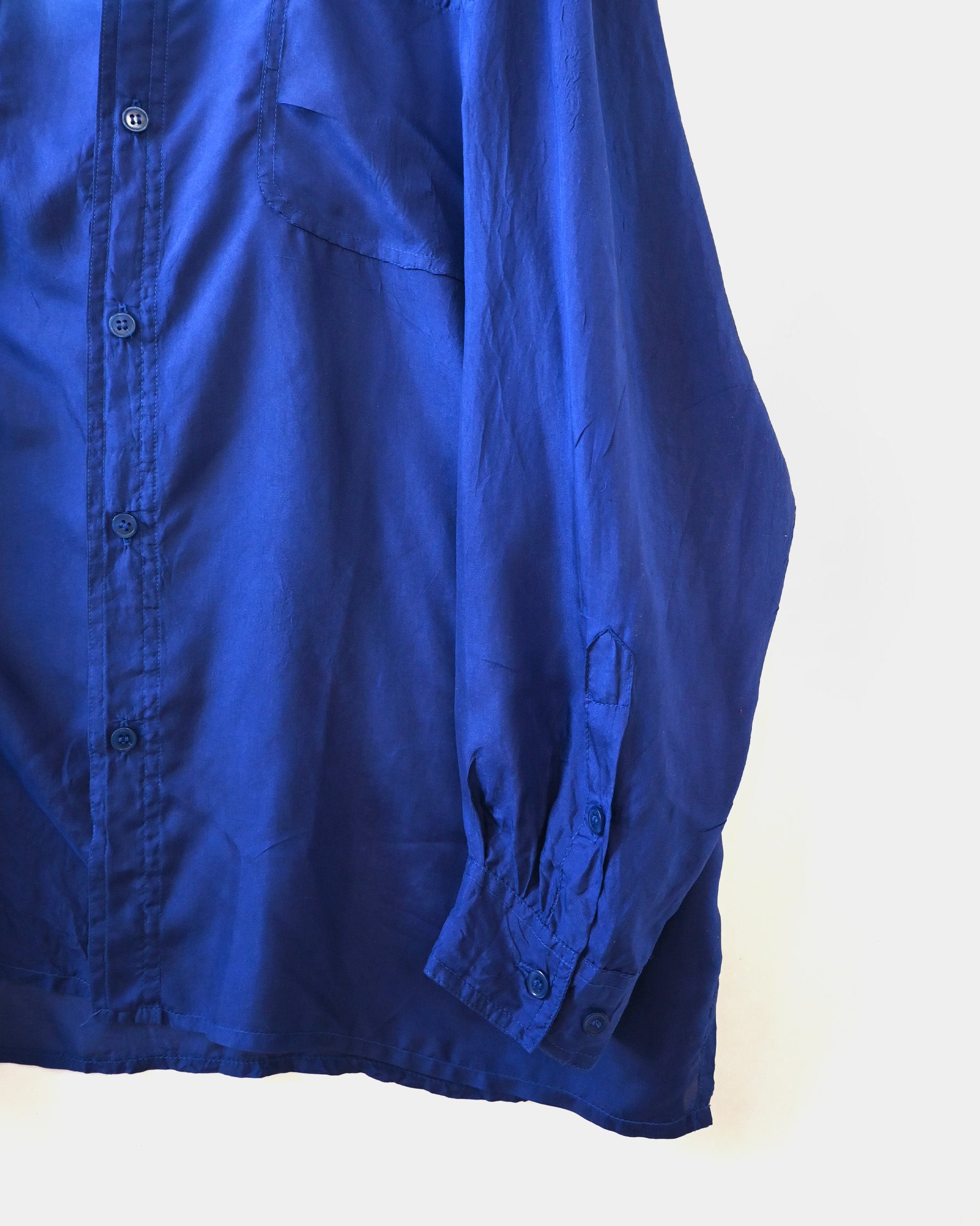 404irregular - Over-dyed Silk Shirt
